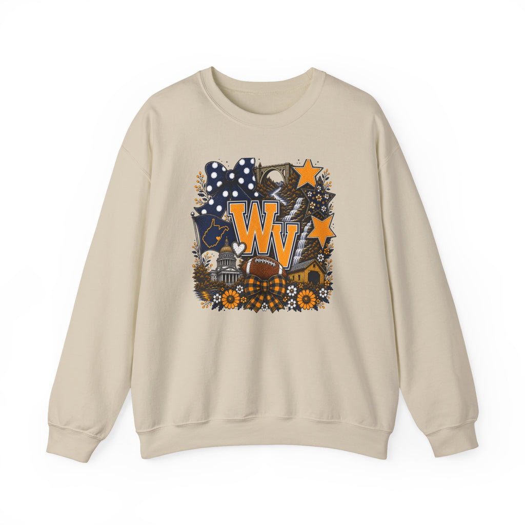 WV Football Fall Crewneck Sweatshirt