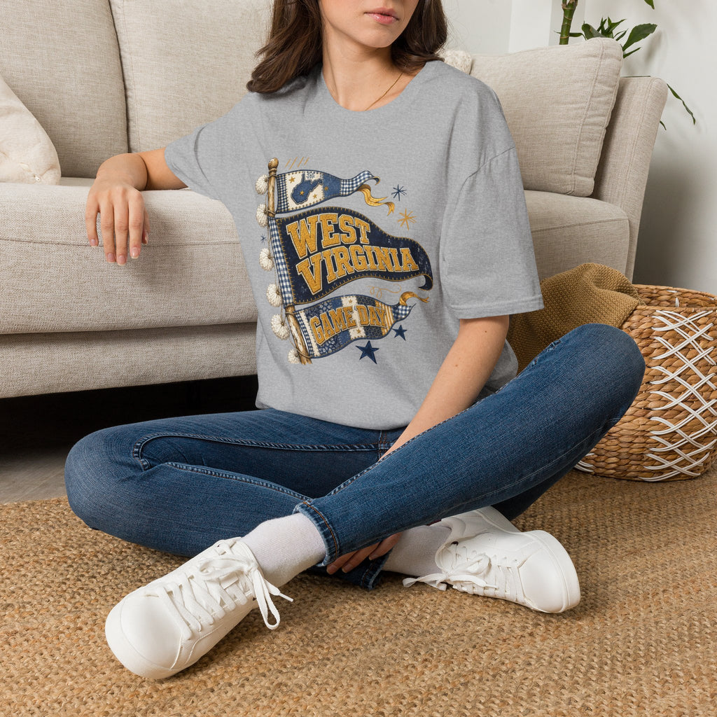West Virginia Flag Vintage T-Shirt