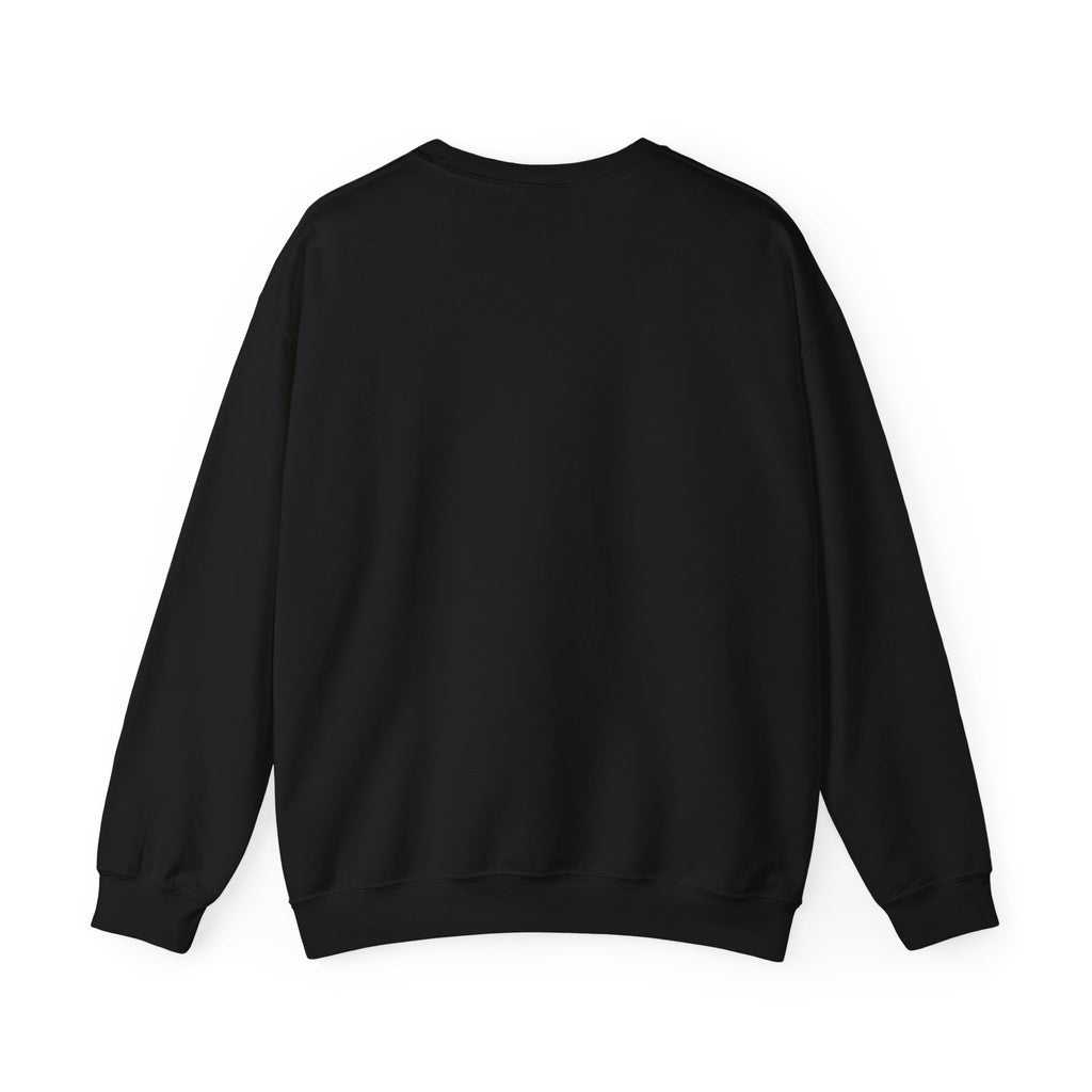Crewneck Sweatshirt — "God Did" Crowned Glitter Graphic Faith Pullover