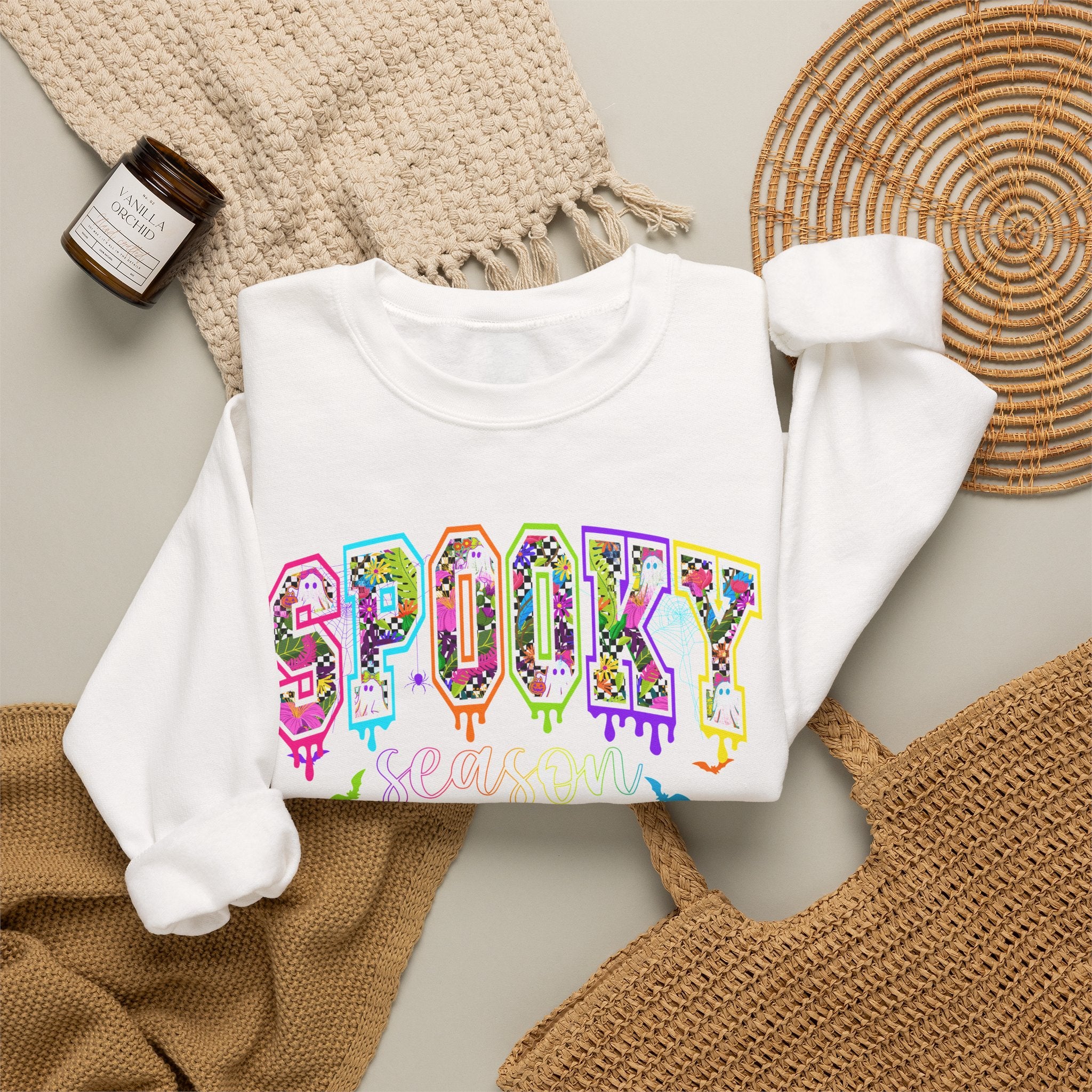 Spooky Drip Crewneck Sweatshirt