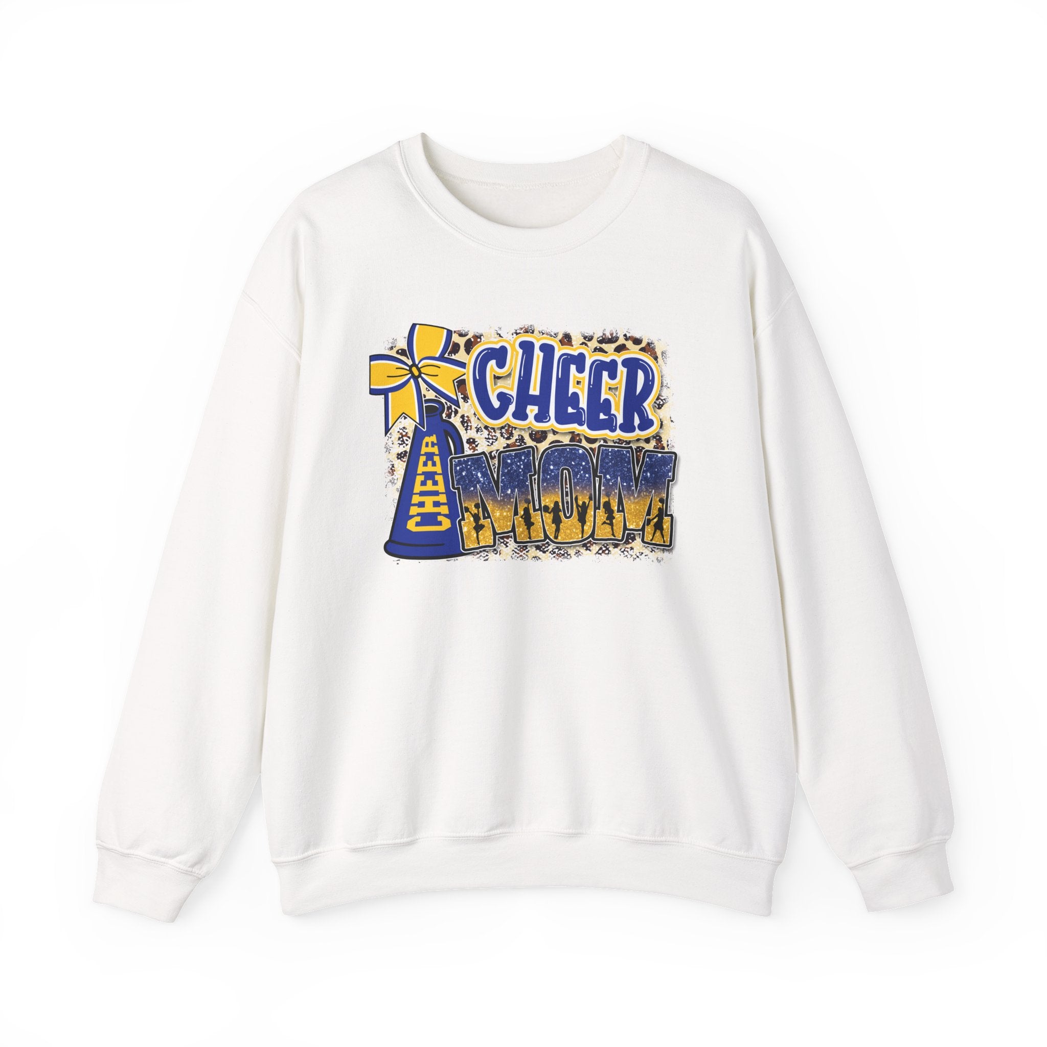 Cheer Mom Sweatshirt — Cheer Megaphone Graphic Crewneck