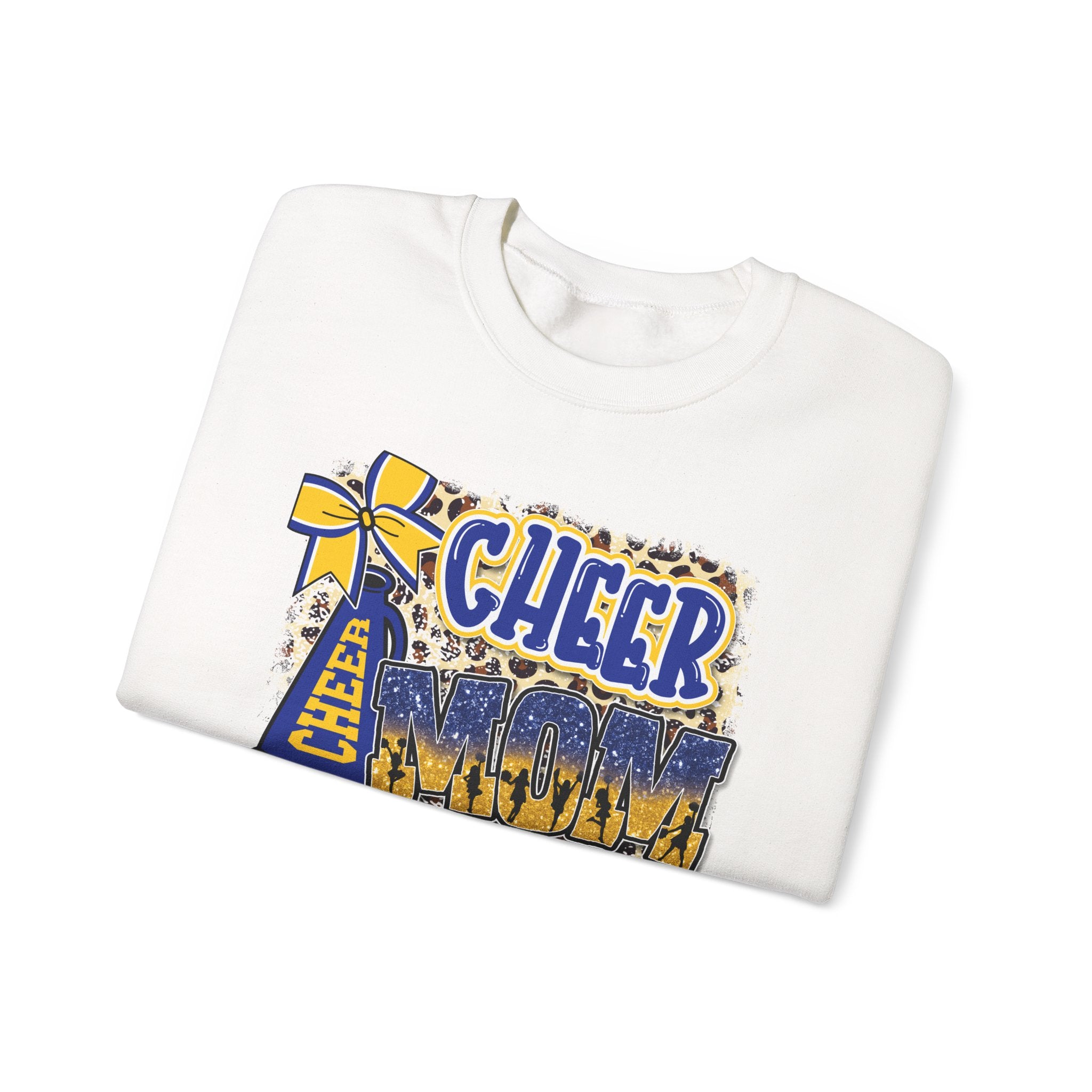 Cheer Mom Sweatshirt — Cheer Megaphone Graphic Crewneck