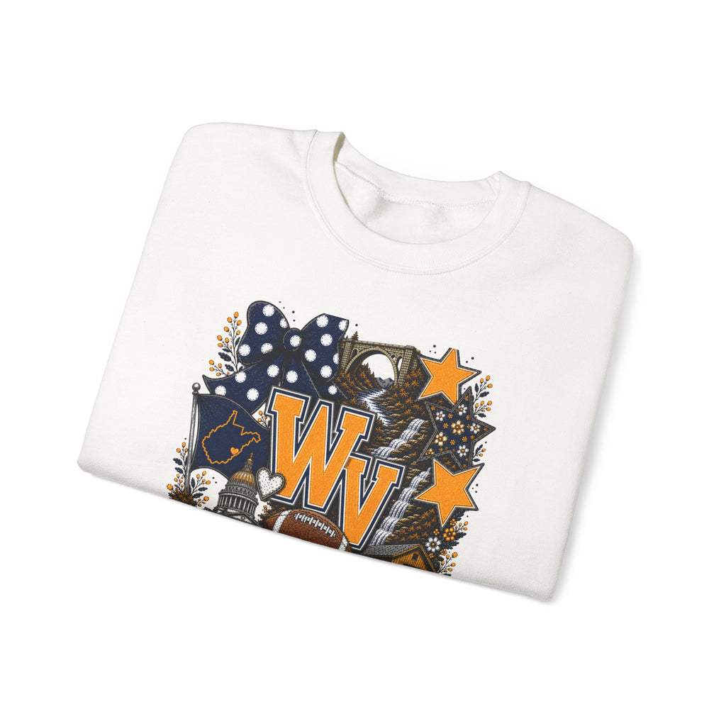 WV Football Fall Crewneck Sweatshirt