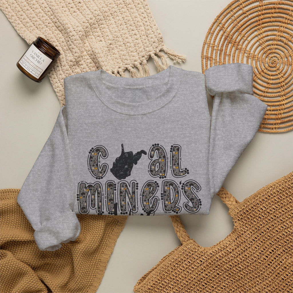 Coal Miners Wife Sweatshirt — Cozy Gift for Mining Families