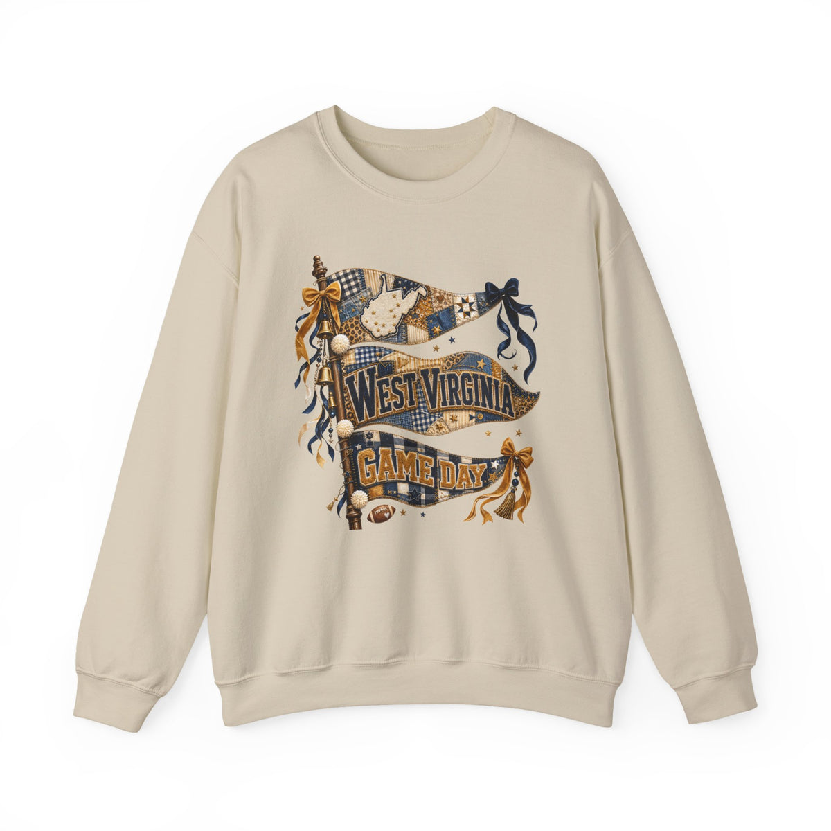 West Virginia Game Day Crewneck Sweatshirt