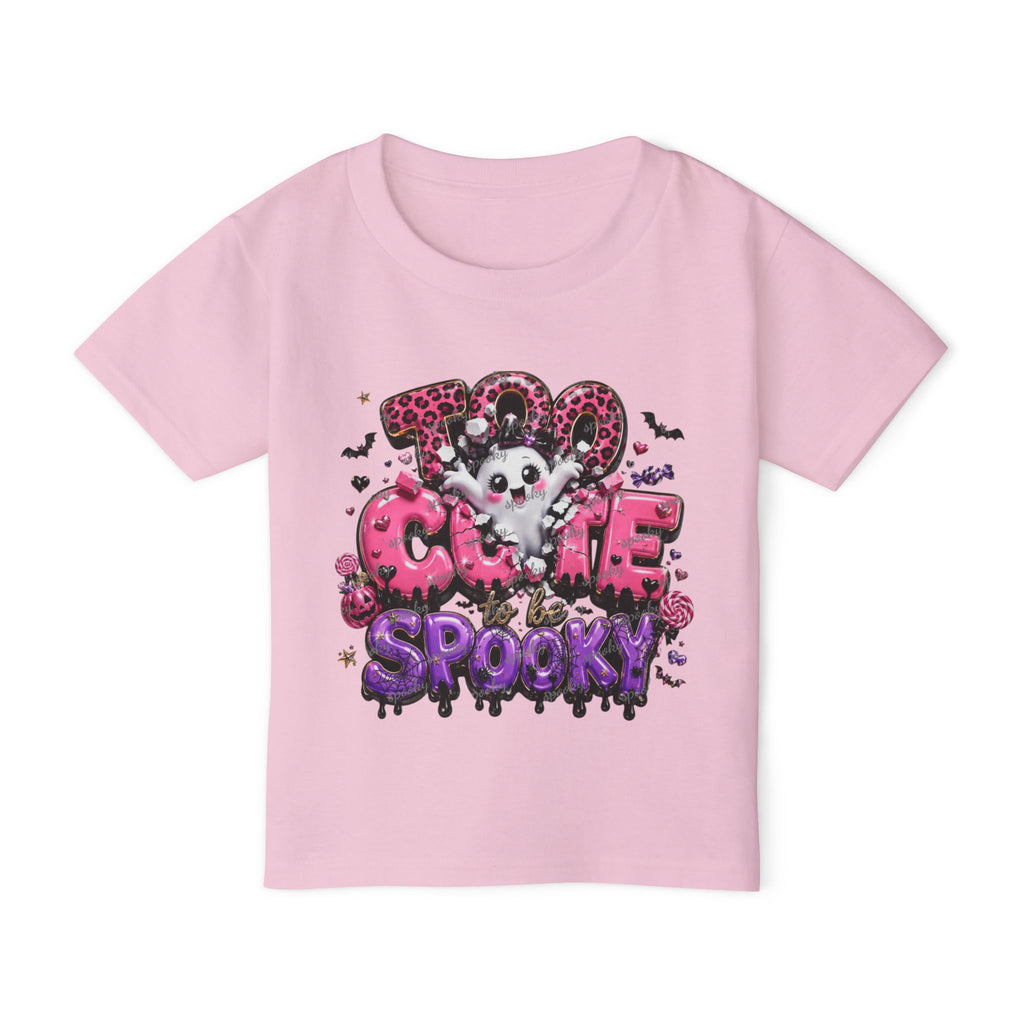 Toddler T-shirt — "Cute Spooky" Bat Puppy Halloween Tee