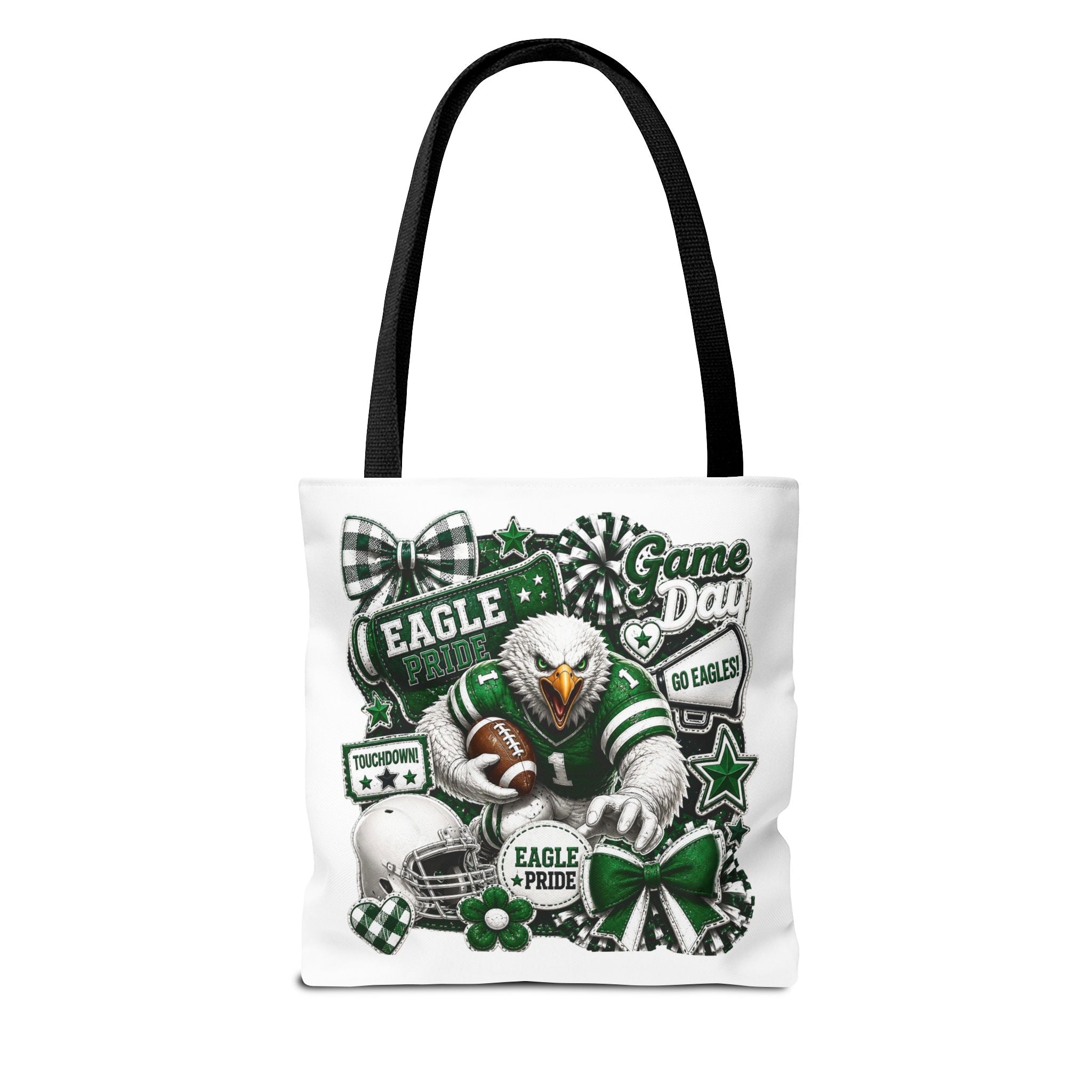 Eagle Pride Game Day Tote Bag — Football Fan Spirit Tote