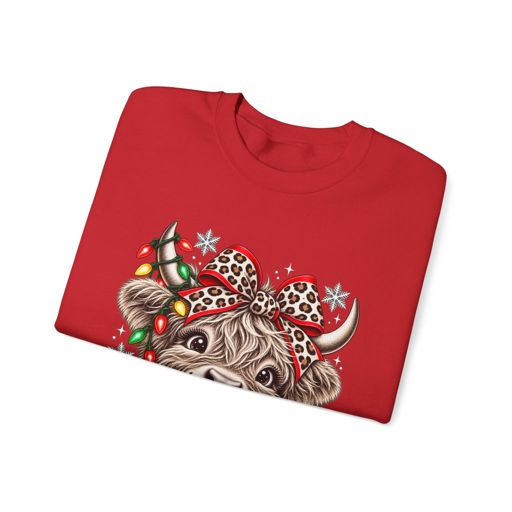 Highland cow Christmas