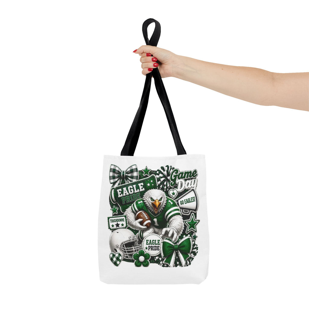 Eagle Pride Game Day Tote Bag — Football Fan Spirit Tote