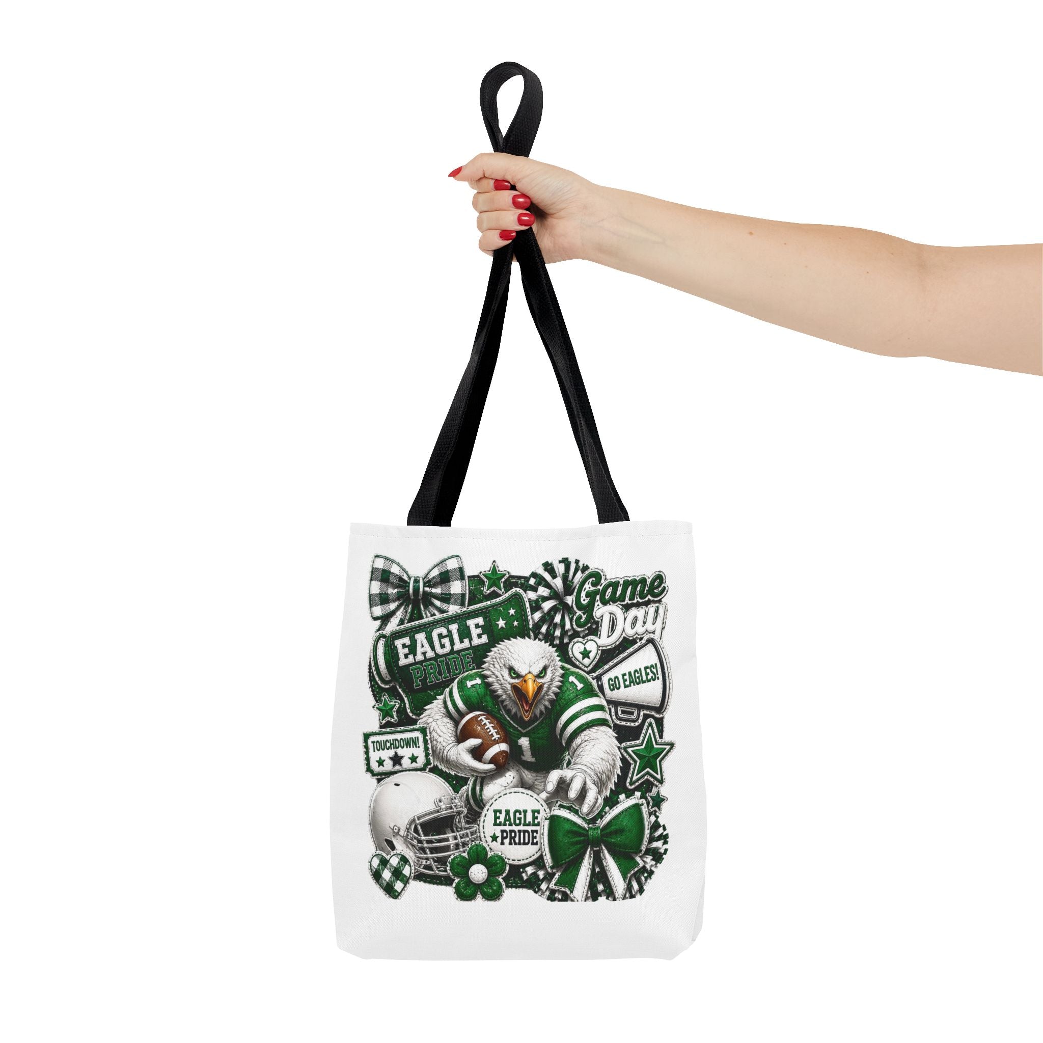 Eagle Pride Game Day Tote Bag — Football Fan Spirit Tote