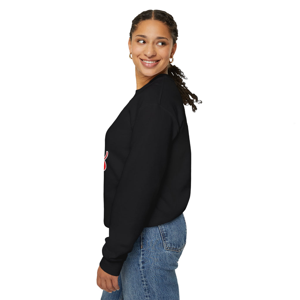 Chiefs Leopard Script Crewneck Sweatshirt