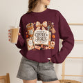 Crewneck Sweatshirt — Fueled by Coffee & Jesus Graphic