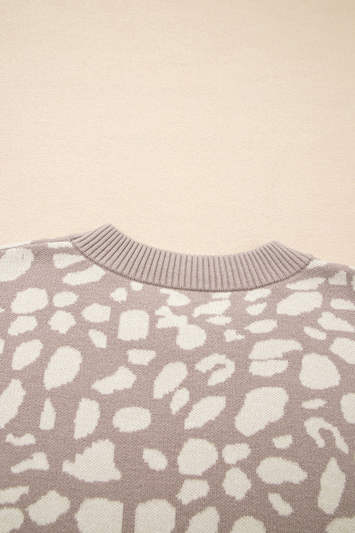 Avery Trim Drop Shoulder Sweater
