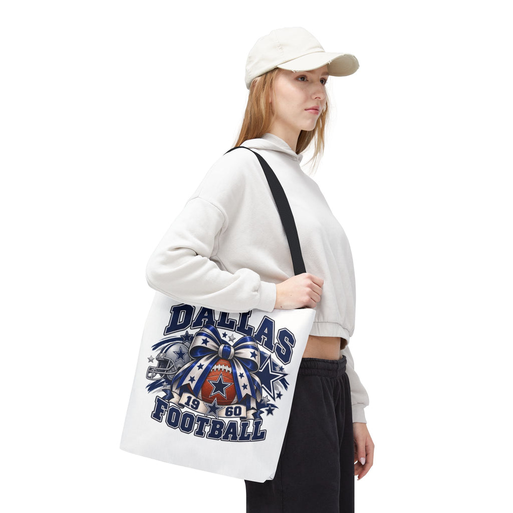 Dallas Football Tote Bag — Vintage 1960 Team Spirit Game Day Tote