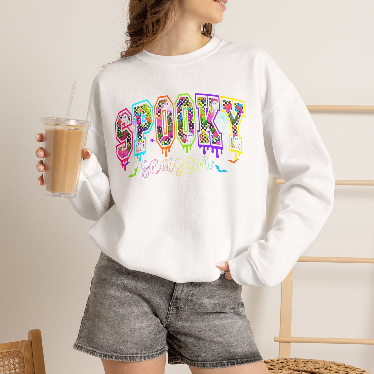 Spooky Drip Crewneck Sweatshirt