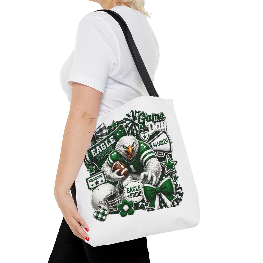 Eagle Pride Game Day Tote Bag — Football Fan Spirit Tote