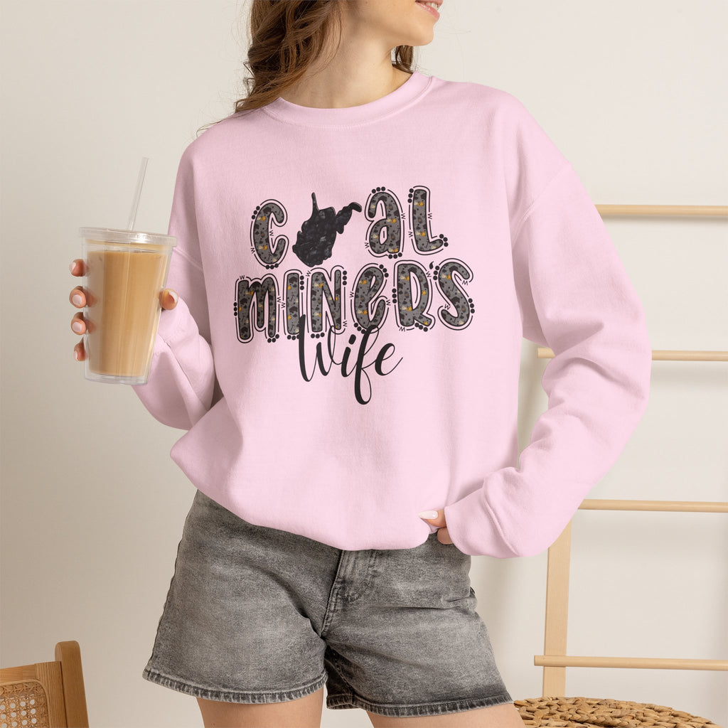 Coal Miners Wife Sweatshirt — Cozy Gift for Mining Families