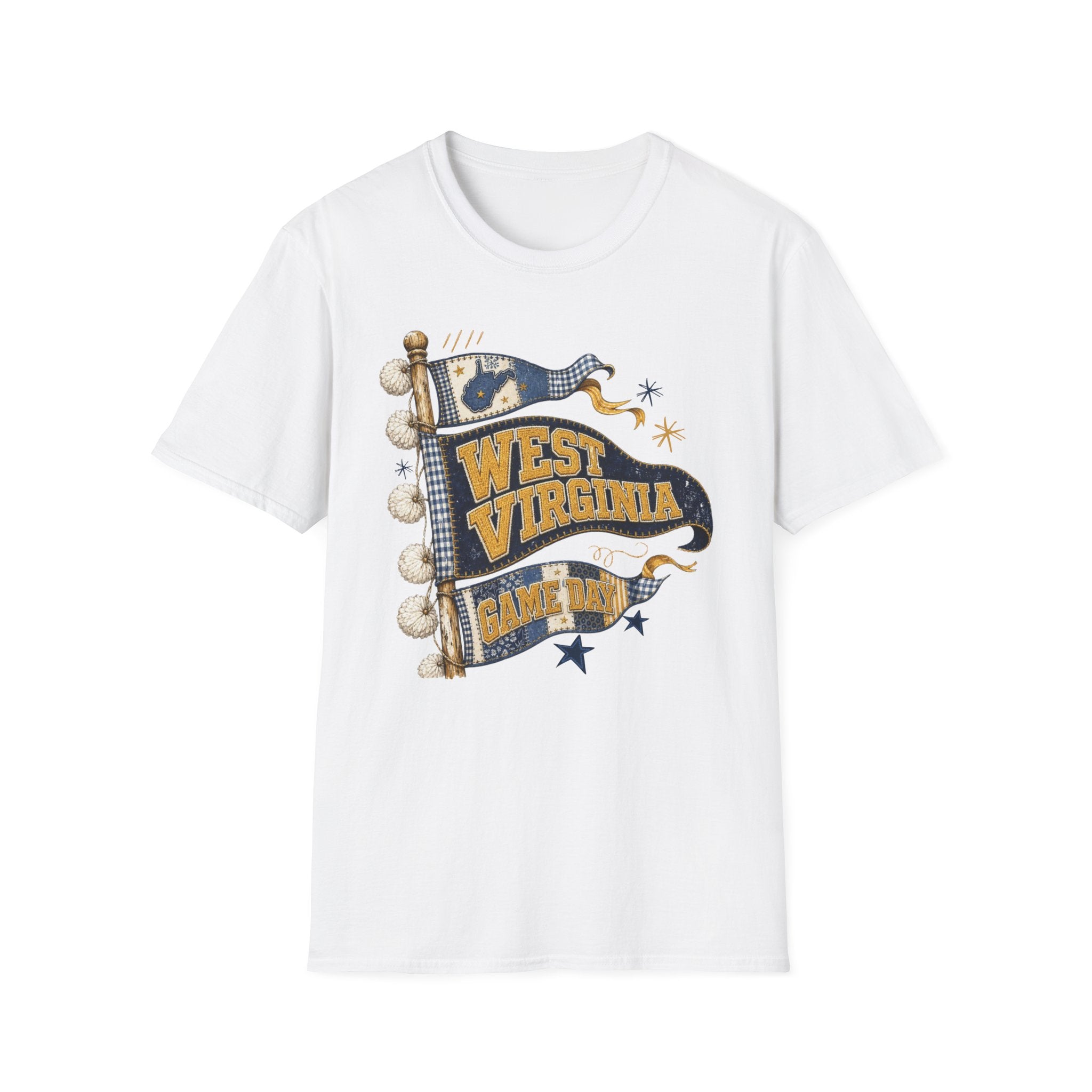 West Virginia Flag Vintage T-Shirt