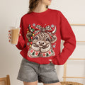 Highland cow Christmas