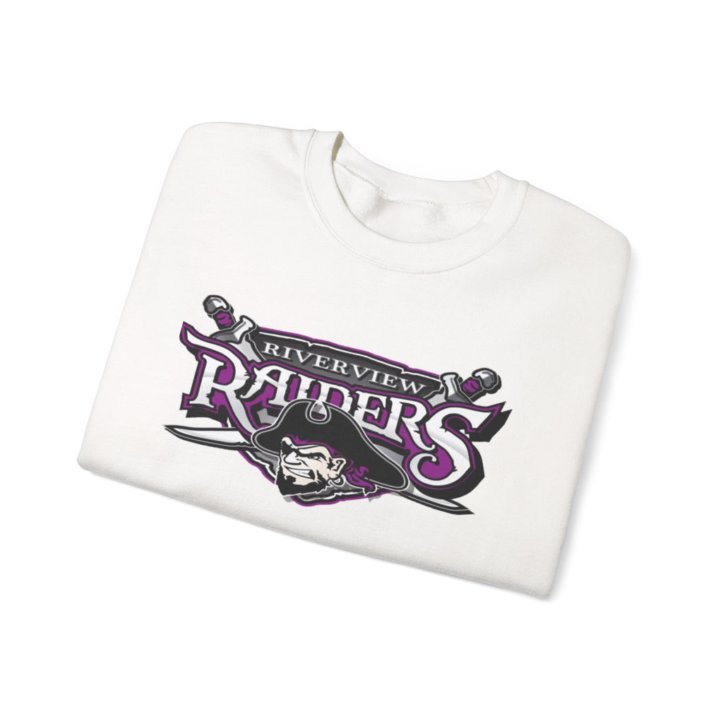 Riverview Raiders Crewneck Sweatshirt — Vintage Pirate Logo