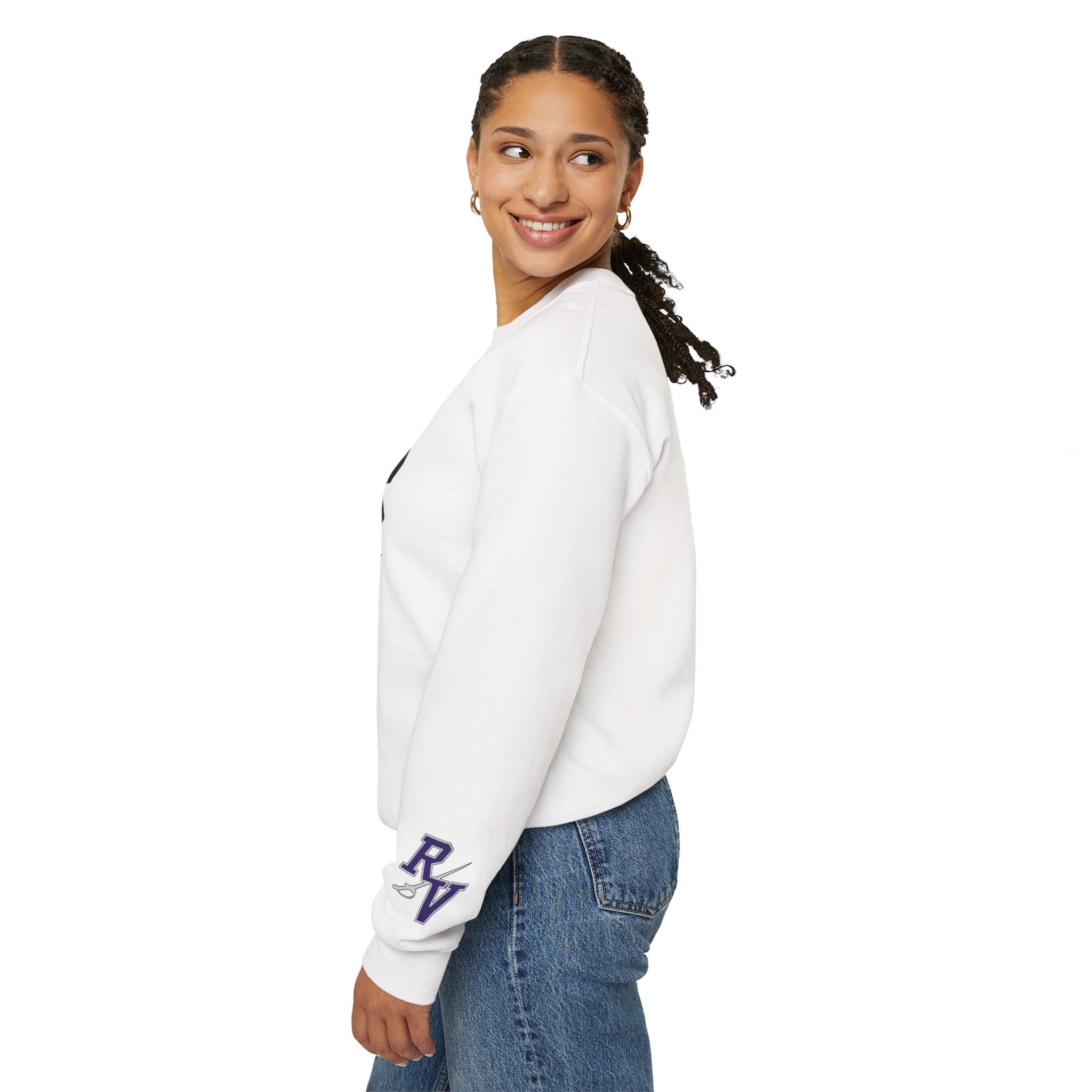 Riverview Raiders Crewneck Sweatshirt — Vintage Pirate Logo