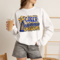 Cheer Mom Sweatshirt — Cheer Megaphone Graphic Crewneck
