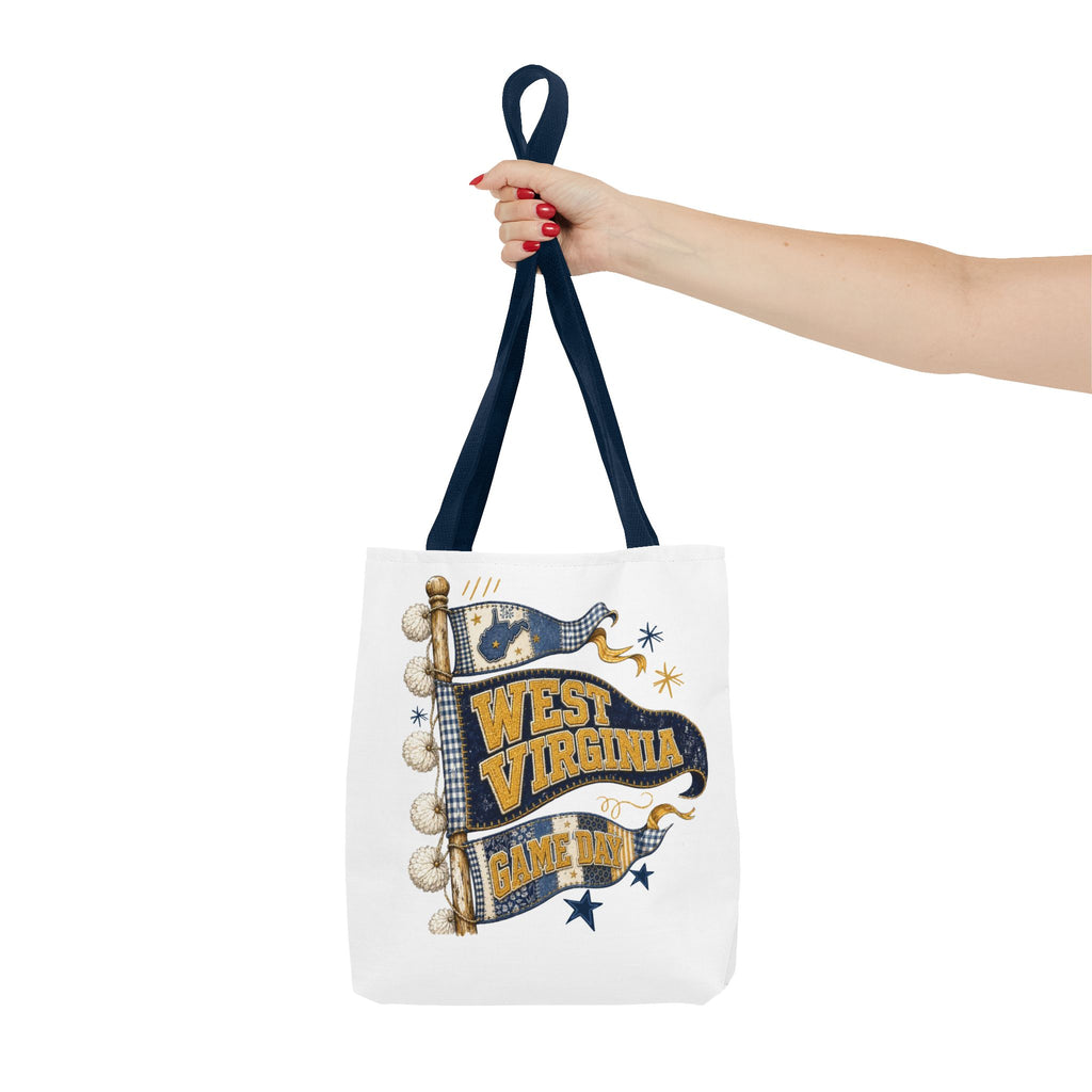 West Virginia Vintage Flag Tote Bag – Camp Retro State Pride Tote