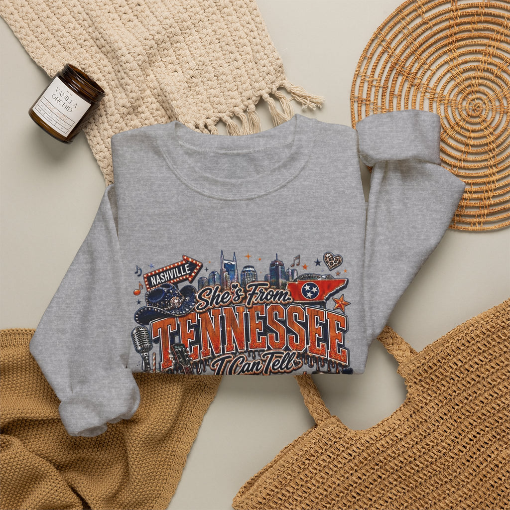 Tennessee Vintage State Collage Sweatshirt
