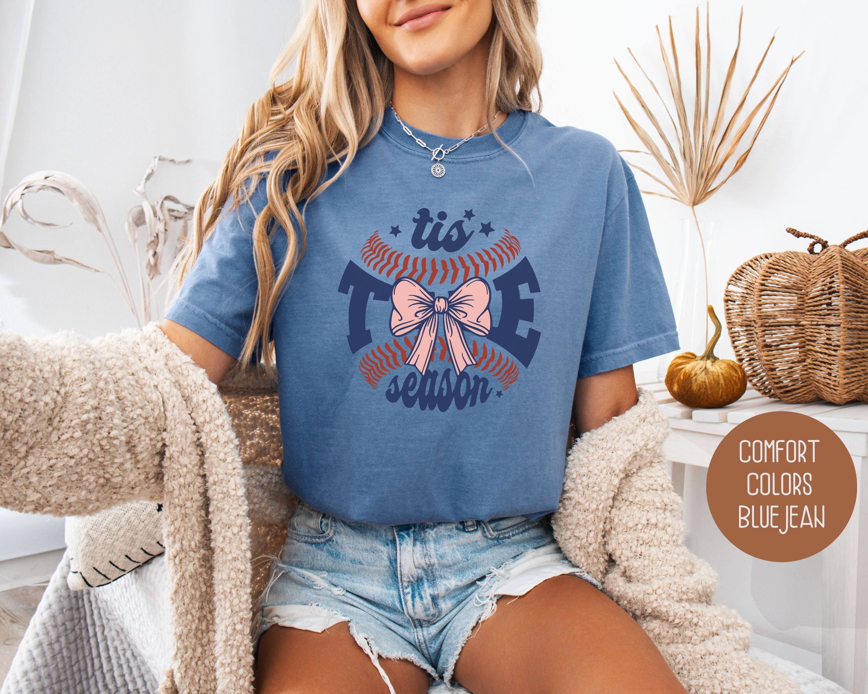 Tis the Season for Baseball Comfort Colors Shirt
