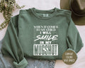 When It Comes to My Children I Will Smile in My Mugshot Comfort Colors Sweatshirt