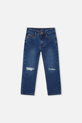 Stretch Jeans Navy Blue Denim