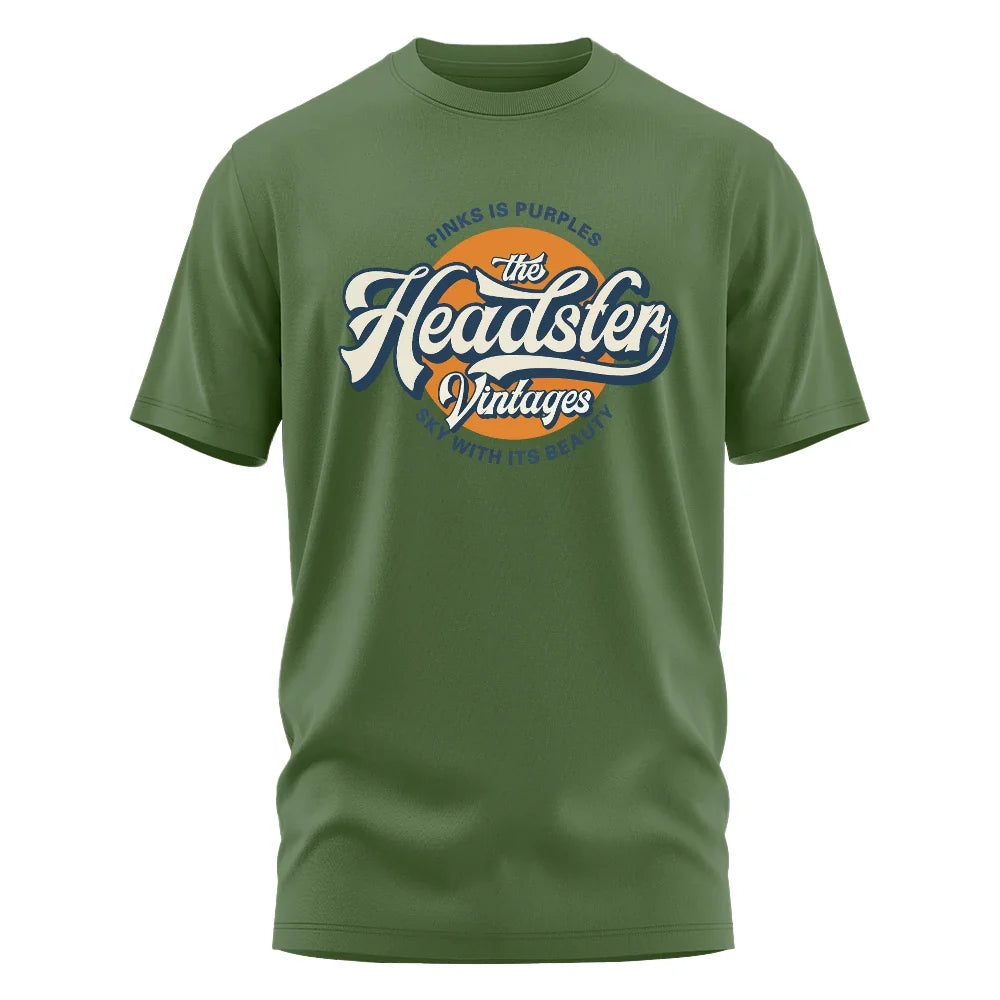 2023 New Summer T-Shirt Old Shcool Vintage Printed Tees for Men Women Oversized Cotton Tops