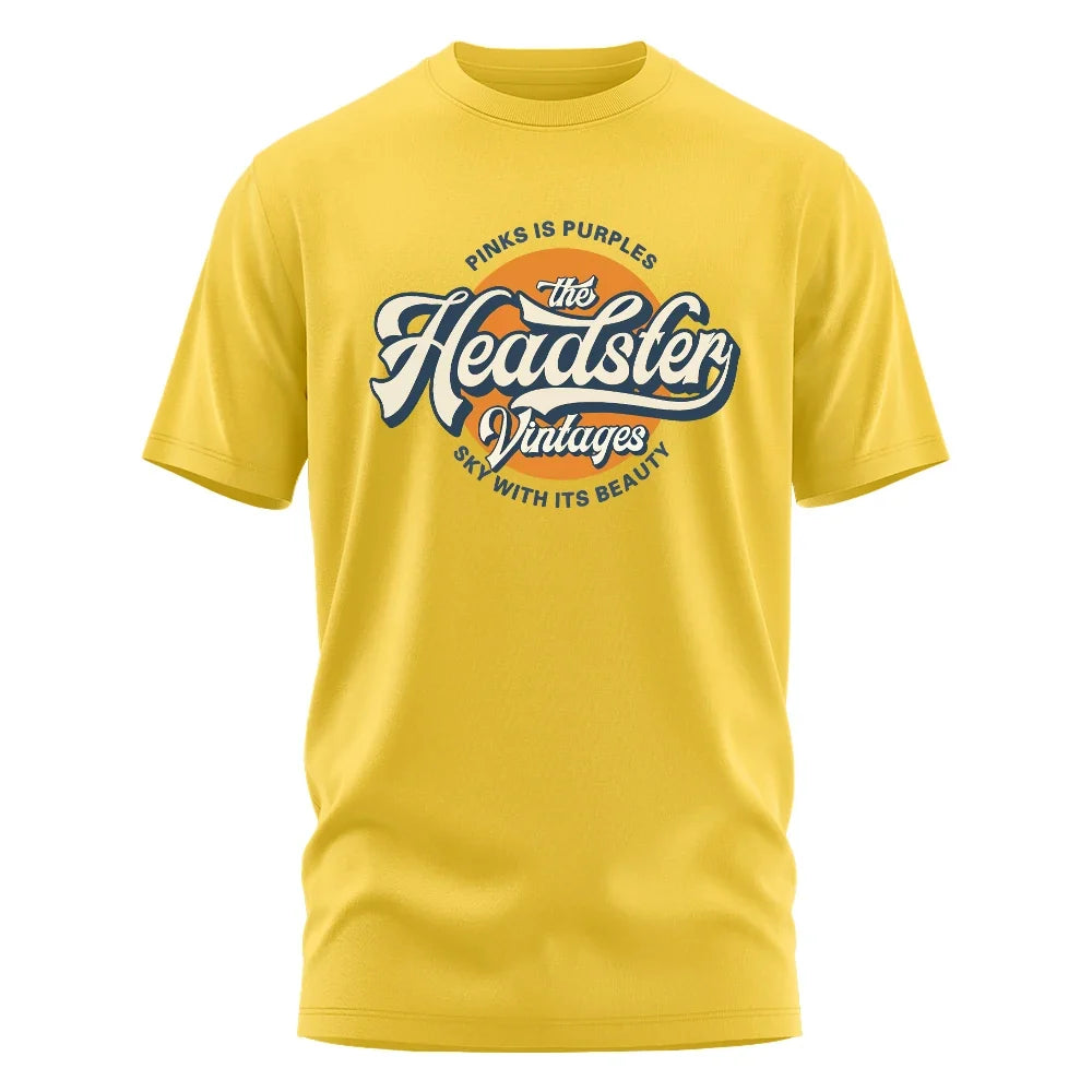 2023 New Summer T-Shirt Old Shcool Vintage Printed Tees for Men Women Oversized Cotton Tops