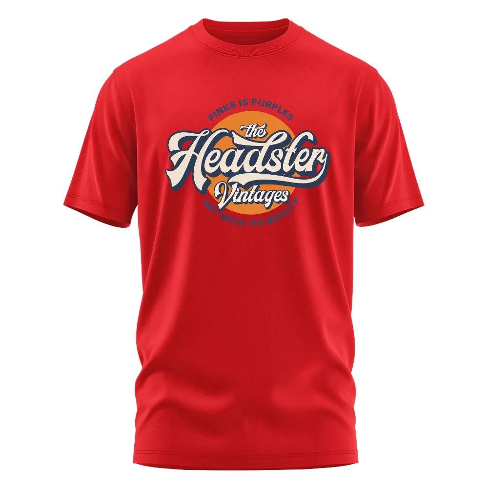 2023 New Summer T-Shirt Old Shcool Vintage Printed Tees for Men Women Oversized Cotton Tops