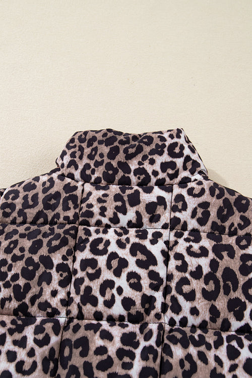 Aria Zipper Casual Puff Vest